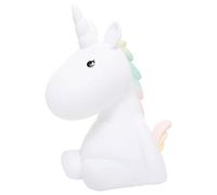 LE MONDE DES ANIMAUX DHINK - Luce notturna LED per bambini, con unicorno, ricaricabile USB, per cameretta dei bambini, con timer e cambio di colore, DHINK338-21