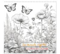 Le monde végétal (Calendrier mural carré 2026 30 x 60 cm (ouvert)) Calendrier double avec une page pour vos prises de notes