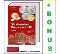 Le Monete Tedesche Dal 1871 Catalogo Jaeger 28ª Edizione 2024-2025 Battenberg