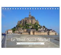 Le Mont-Saint-Michel - Impressionnante montagne monastique (Calendrier de bureau 2027 DIN A5 vertical), CALVENDO calendrier mensuel: L'imposante abbaye fortifiée de la Manche