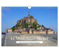 Le Mont-Saint-Michel - Impressionnante montagne monastique (Calendrier mural 202