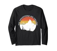 Le Montagne Chiamano Escursionismo Maglia a Manica