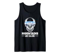 Le Montagne Chiamano Sci da Snowboard per Sport Invernali Canotta