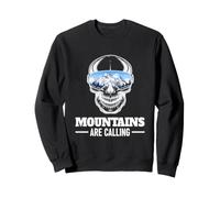 Le Montagne Chiamano Sci da Snowboard per Sport Invernali Felpa