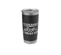 Le montagne chiamano - Teton Range Bicchiere termico in acciaio inox doppia parete
