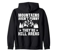Le Montagne Non Sono Divertenti, Sono Aree collinari Escursioni Felpa con Cappuccio