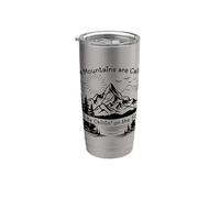 Le montagne stanno chiamando, I'll Be Chillin' on the Sofa Bicchiere termico in acciaio inox doppia parete