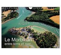 Le Morbihan entre terre et mer (Calendrier mural 2026 DIN A4 vertical), CALVENDO calendrier mensuel: Vue aérienne du Morbihan