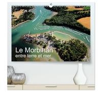 Le Morbihan entre terre et mer (Calendrier mural haut de gamme 2027 DIN A2 vertical), CALVENDO calendrier mensuel: Vue aérienne du Morbihan