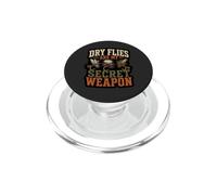 Le mosche secche sono la mia arma segreta che dice la pesca a mosca PopSockets PopGrip per MagSafe