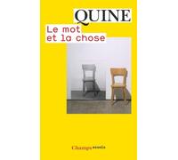 Le mot et la chose