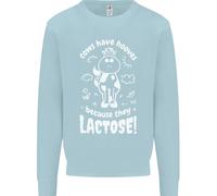 Le Mucche Hanno Zoccoli Perché Mancano Di Dita Uomo Felpa Maglione