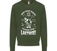 Le Mucche Hanno Zoccoli Perché Mancano Di Dita Uomo Felpa Maglione