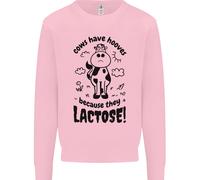 Le Mucche Hanno Zoccoli Perché Mancano Di Dita Uomo Felpa Maglione