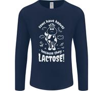 Le Mucche Hanno Zoccoli Perché Mancano Di Dita Uomo Maglietta A Maniche Lunghe