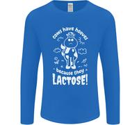 Le Mucche Hanno Zoccoli Perché Mancano Di Dita Uomo Maglietta A Maniche Lunghe