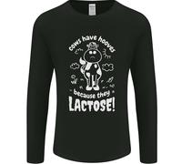 Le Mucche Hanno Zoccoli Perché Mancano Di Dita Uomo Maglietta A Maniche Lunghe