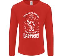 Le Mucche Hanno Zoccoli Perché Mancano Di Dita Uomo Maglietta A Maniche Lunghe