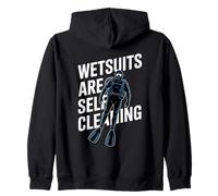 Le Mute Sono autopulenti Divertenti Immersioni subacquee Felpa con Cappuccio