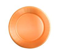 LE NAPPAGE ARTS DE LA TABLE 20 piatti in cartoncino compostabile diam 18cm 100% Nature Arancio