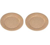 LE NAPPAGE ARTS DE LA TABLE 50 piatti in cartoncino compostabile diam 18cm Kraft (Confezione da 2)