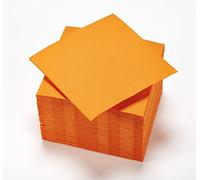 LE NAPPAGE ARTS DE LA TABLE 50 tovaglioli microgoffrati 24x25 cm 2V 100% Nature Arancio - FSC, 71310