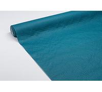 LE NAPPAGE ARTS DE LA TABLE Tovaglia in carta goffrata blu anatra, 1,18 x 20 m