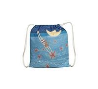 Le Nasute Sacca Zaino Adulti, Tela Adults Donna, Multicolore, 40 cm X 46 cm