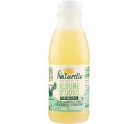 LE NATURELLE - Albume d'uovo, 51g di proteine a bottiglia. Ideale per frittate e pancake fit, omelette, smoothie e porridge proteici. Ottenuto da galline allevate a terra (1 bottiglia - 500 ml)