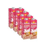 LE NATURELLE - Buongiorno, Bevanda proteica a base di albume d'uovo, gusto delicato di vaniglia, ideale per cappuccini ed essere miscelata con caffè o cacao, ricca di calcio e proteine (8 brik -1L)