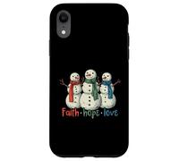 LE NEVE SAPERE IL NATALE È UNA STAGIONE DI FEDE, AMORE E GIOIA! Custodia per iPhone XR