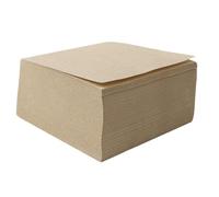Le note quadrate non stampate possono essere strappate per addensare il colore bianco della bozza della carta