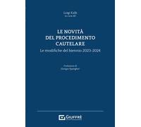 Le novità del procedimento cautelare. Le modifiche del biennio 2023-2024