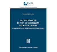 Le obbligazioni di non concorrenza nel codice civile. Una rilettura in senso pro-concorrenziale