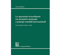 Le operazioni straordinarie tra normativa nazionale e principi contabili internazionali