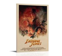Le opere d'arte della pittura a olio di Indiana Jones sono durevoli, impermeabili e facili da pulire in stanze, salotti, camere da letto, cucine e facili da montare; stile telaio: 50 x 75 cm