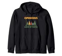 Le opinioni Umoristiche dei Data Scientist mancano di statistiche sui Dati Felpa con Cappuccio