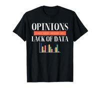 Le opinioni Umoristiche dei Data Scientist mancano di statistiche sui Dati Maglietta