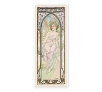 Le ore del giorno - Risveglio del mattino, 1899 Poster di Alfons Mucha 50 x 120 cm Quadri Decorazione per pareti