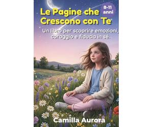 LE PAGINE CHE CRESCONO CON TE - UN LIBRO PER SCOPRIRE EMOZIONI, CORAGGIO E FIDUCIA IN SÉ: Attività e percorsi per sviluppare autostima, resilienza, ... e competenze sociali nei bambini dagli 8 a