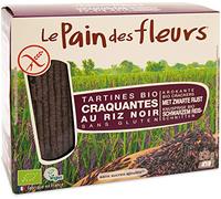 Le pain des fleurs, Tartine tostate al riso nero bio, senza glutine, 150g