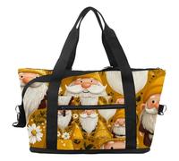 Le palle da baseball della borsa di borsone di viaggio, borsa di notte di fine settimana espandibile, borse impermeabili dell'ospedale del totalizzatore della palestra di sport, Multicolore 16, taglia