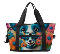 Le palle da baseball della borsa di borsone di viaggio, borsa di notte di fine settimana espandibile, borse impermeabili dell'ospedale del totalizzatore della palestra di sport, Multicolore 5., taglia