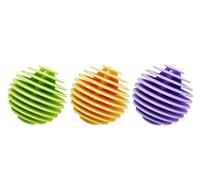 Le palline riutilizzabili per l'asciugatura del bucato risolvono facilmente i problemi di aggrovigliamento della biancheria e rendono il bucato più efficiente! (Confezione da 3) (5)