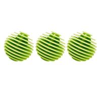 Le palline riutilizzabili per l'asciugatura del bucato risolvono facilmente i problemi di aggrovigliamento della biancheria e rendono il bucato più efficiente! (Confezione da 3) (2)