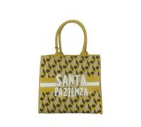 Le Pandorine Shopping Piccola Bella In Tessuto jacquardato Nuova Collezione 25/26 YELLOW