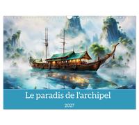 Le paradis de l'archipel (Calendrier mural 2027 DIN A3 vertical), CALVENDO calen