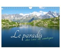 Le paradis des lacs de montagne (Calendrier mural 2027 DIN A4 vertical), CALVEND