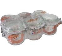 Le Parfait 1978004 - Set 6 barattoli da 750 ml, ø 10 cm