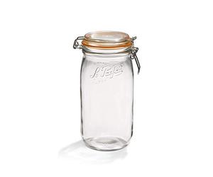 Le Parfait 3219003 - Barattolo per conserve, 1.5 l, confezione la 6
